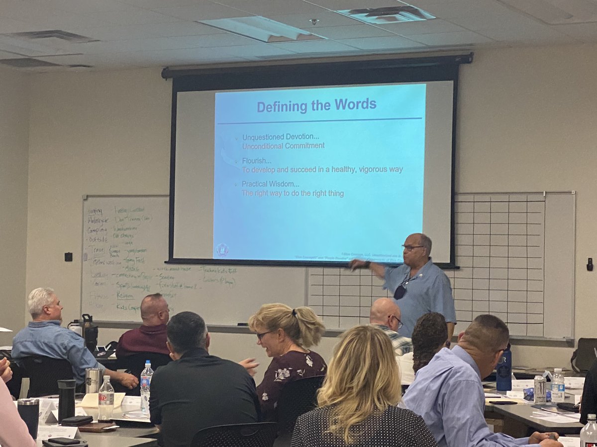 bluecourage's tweet photo. Day-2 of the second class with Michael, Dan, and Capt Hopkinson &amp; Chaplain Brown from the Nevada National Guard facilitating Purple Resolve for the Arizona National Guard!  #purpleresolve #PTSDNOW #AZNG #bluecourage #NVNG https://t.co/IgQpIQHiSJ