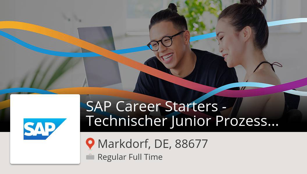 TechTalentTina's tweet photo. SAP Career Starters - #Technischer #Junior Prozessberater (w/m/d) für den Bereich Sustainability needed in #MarkdorfDE88677 at #SAP. Apply now! #job https://t.co/8KCjIiYCmA #JobsAtSAP https://t.co/XGGLHxRqTU