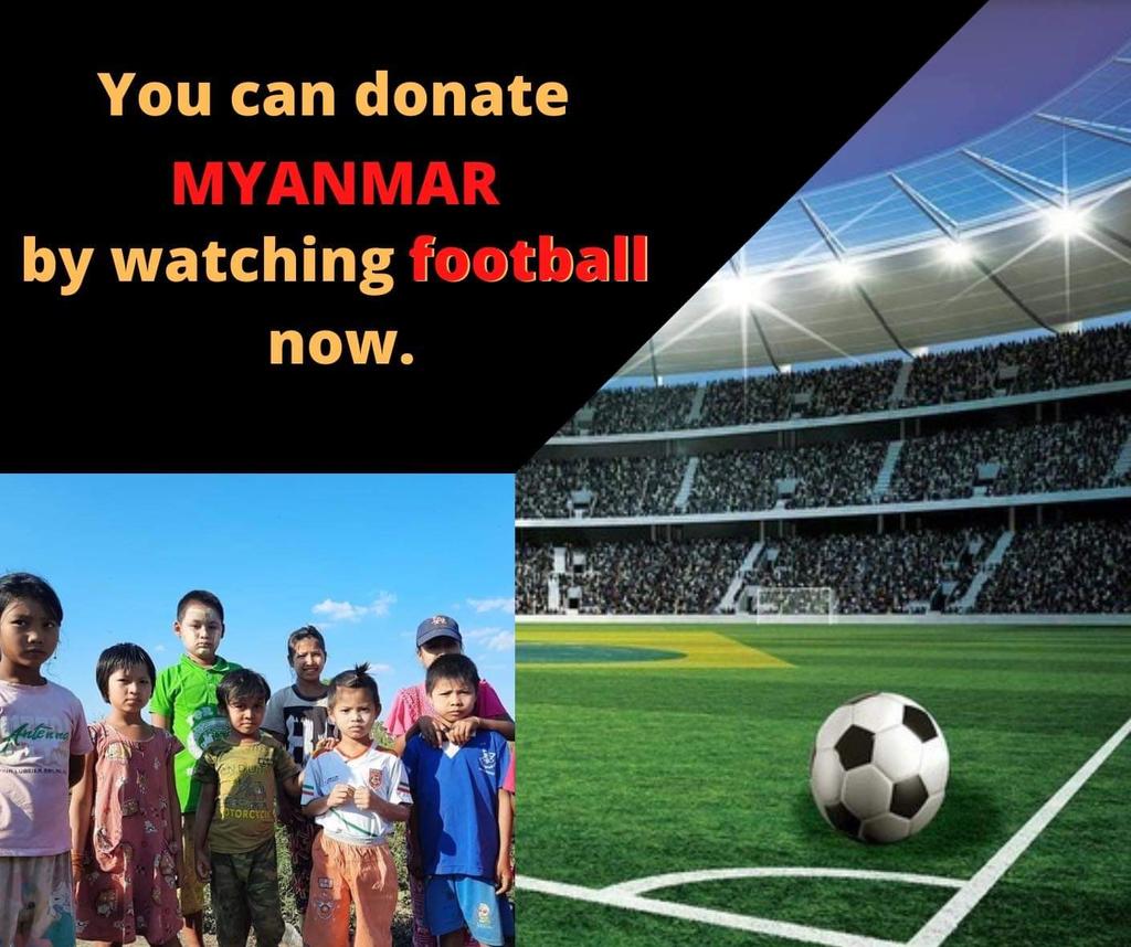 BeesMyanmar's tweet photo. It has been over year that the military seized the country power. 1722 people were killed,13031 were abducted.We,Myanmar Football Society is participating in digital strike to overthrow the military dictatorship. 
#HelpMyanmarDigitalStrike 
#WhatsHappeningInMyanmar
@Youthssoccer https://t.co/pcgQHJ0OEx