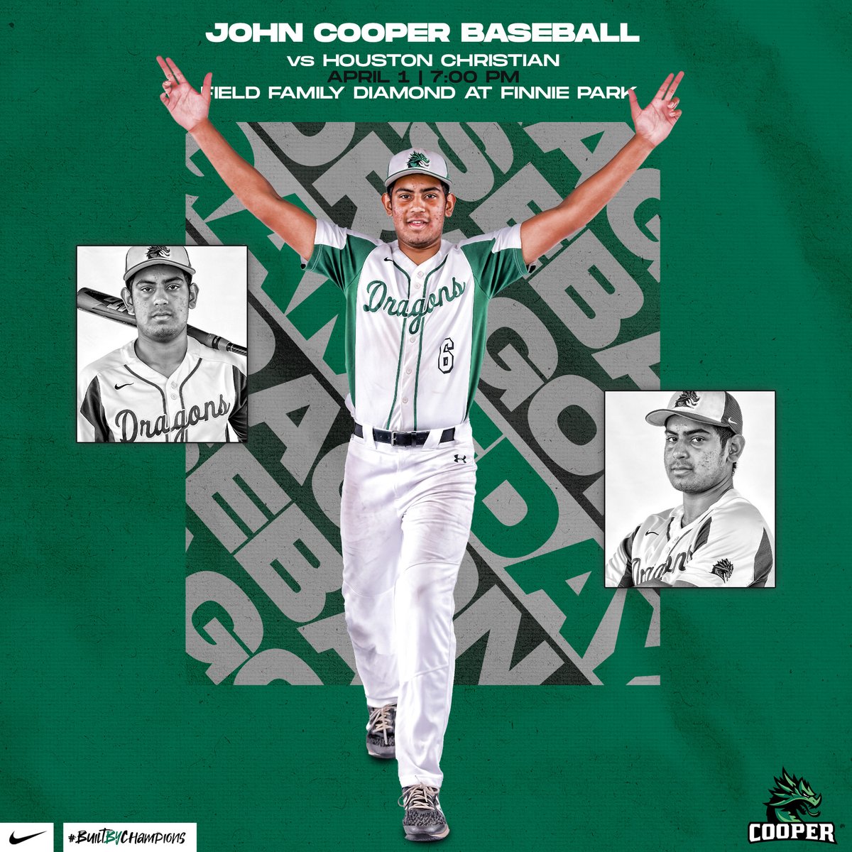 JCS_Athletics's tweet photo. SPC opener TONIGHT vs @HCHSAthletics!
First pitch at 7:00 pm.
Go Dragons! https://t.co/9Nmz9aoPDk