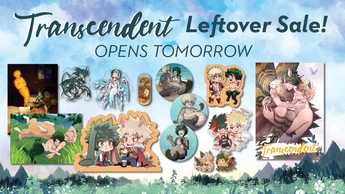 🌟 Leftovers will open tomorrow!

Just one more day until our final sale commences. The shop will open on the 2nd of April at 9am EST, so set your alarms to prepare cause sold out = sold out!