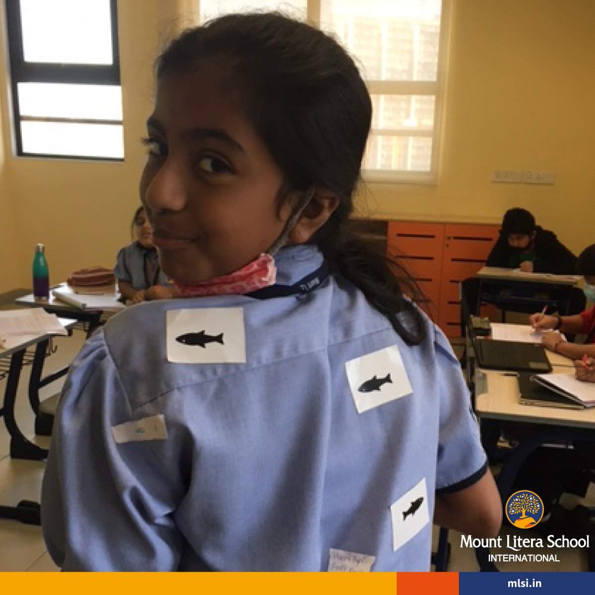 mlsi_ib's tweet photo. Today is the 1st of April, &amp; on this day our MYP students played some "fishy pranks" on their classmates and friends and tagged each other. 

#MLSI #IBPYP #IBMYP #IBDP #InternationalBaccalaureate #MLSIRocks #AprilFoolsday2022 #AprilFool #Fun https://t.co/04Wbhb9jfO