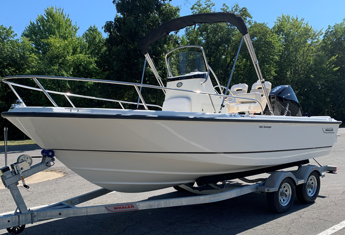 walstrommarine's tweet photo. Check out this 2021 Boston Whaler 190 Outrage listed with us! 🤩 This 190 Outrage has all of the confidence and capability of a much larger boat. It is perfect for both offshore trolling and backwater fishing.
With features like a 15-gallon livewell, aft jump seats, and a 15... https://t.co/5fAHUaEXy9