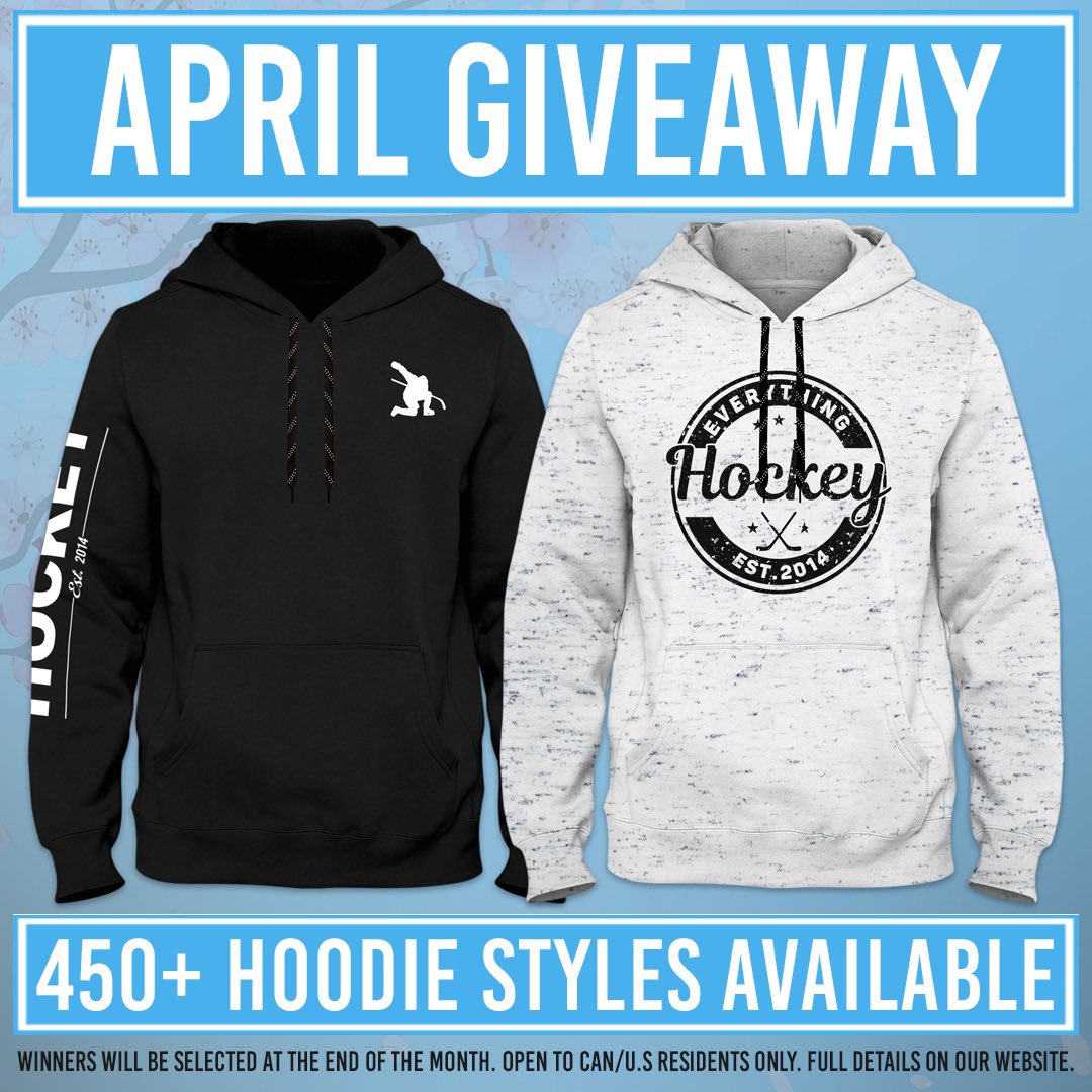 EHClothing's tweet photo. 🚨APRIL GIVEAWAY🚨

Enter to win any Hockey Lace Hoodie from our store! Two winners will be selected on April 30th. Over 450 Hoodie designs are available to choose from!

Enter now at the link below and RETWEET for a bonus entry📲: https://t.co/kjueo6jwqe https://t.co/ki10vnfQ1E