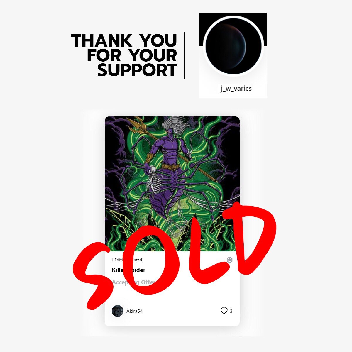 Welcome to Dark World! @j_w_varics🙏

 #Cryptoart  #Cryptocom #Cryptocomnft #nftcrypto #NFT #NFTCollectors #nftdrop #nftcommunity #nftartist #cryptoart #NFTTHAILAND #NFTartist #NFTCollection #darkworld