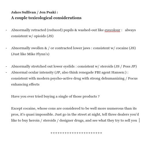 WeimarTwoZero's tweet photo. @HillaryClinton @madeleine @washingtonpost [2/2:] For WH people like #JakeSullivan or #JenPsaki to block @POTUS  from ever thinking about helping #UA with #F16 sale/ noflyzone confirms that the marks of psycho-active #drugs they display direct less to a personal decision than some bad-movie sorority's co-opting protocols https://t.co/f6FkUEUFd3