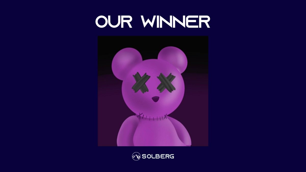 SolbergToken's tweet photo. ✖🐻 ✖ Look who’s here!!
🏆 Say hi to our SolBEAR Mascot
Have a great weekend and thank you for voting!
💰 Don’t forget to BUY & HODL
😎 Because something great is coming
#solBERgToken https://t.co/FxqvcBsoqj