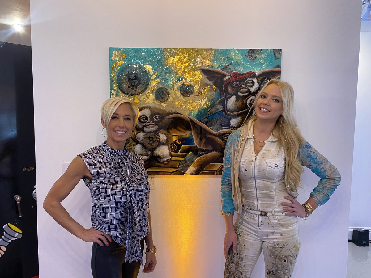 I was very fortunate to meet with <a href="/KarinBrauns/">Karin Brauns</a> at the <a href="/HausofMeta/">Haus Of Meta</a> Karin is a very talented artist and has several pieces on <a href="/PRISM_NFT/">PRISM</a> ❤️