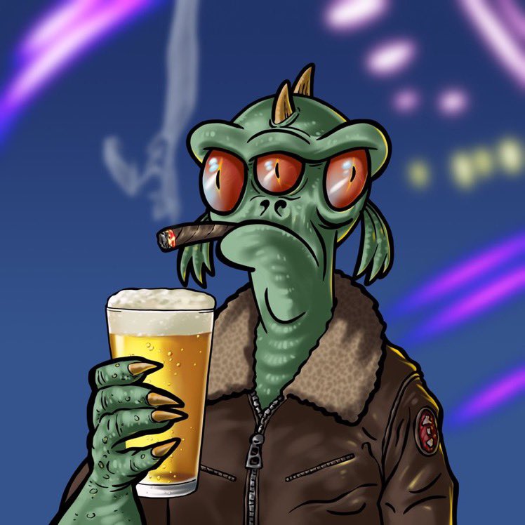 GalacticTavern's tweet photo. Gm earthlings! 👽
If you’re seeing this you’re early!!

First 1000 to follow, like + RT will earn OG role in the Tavern! 🛸

Turn on 🔔 for discord link drops! 🍻
#NFT #NFTGiveaways #NFTCommunity #NFTs #GalacticTavern https://t.co/b7hToPzLkt