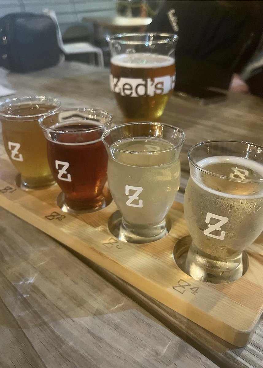 drinkzeds's tweet photo. It’s April Fool’s Day, but there’s no joking around about great beer. Come by 4-10 to create your Friday Flight from our great selection of craft beers and hard spritZers on tap! 📸 @za_breweries #fridayflight #craftbeerflight #njcraftbeer #njbeer #drinklocal #drinkzeds https://t.co/4DWGuXoHE2