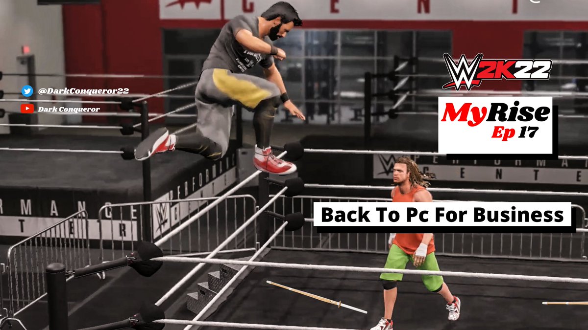 DarkConqueror22's tweet photo. #TheNightmare is back to #performanceCenter for unfinished #business.
Check it out here:
https://t.co/N4a2TmPwUK
#wwe2k22 #Darkconqueror #ww2k23 #IPL2022 https://t.co/O27cwjouuV