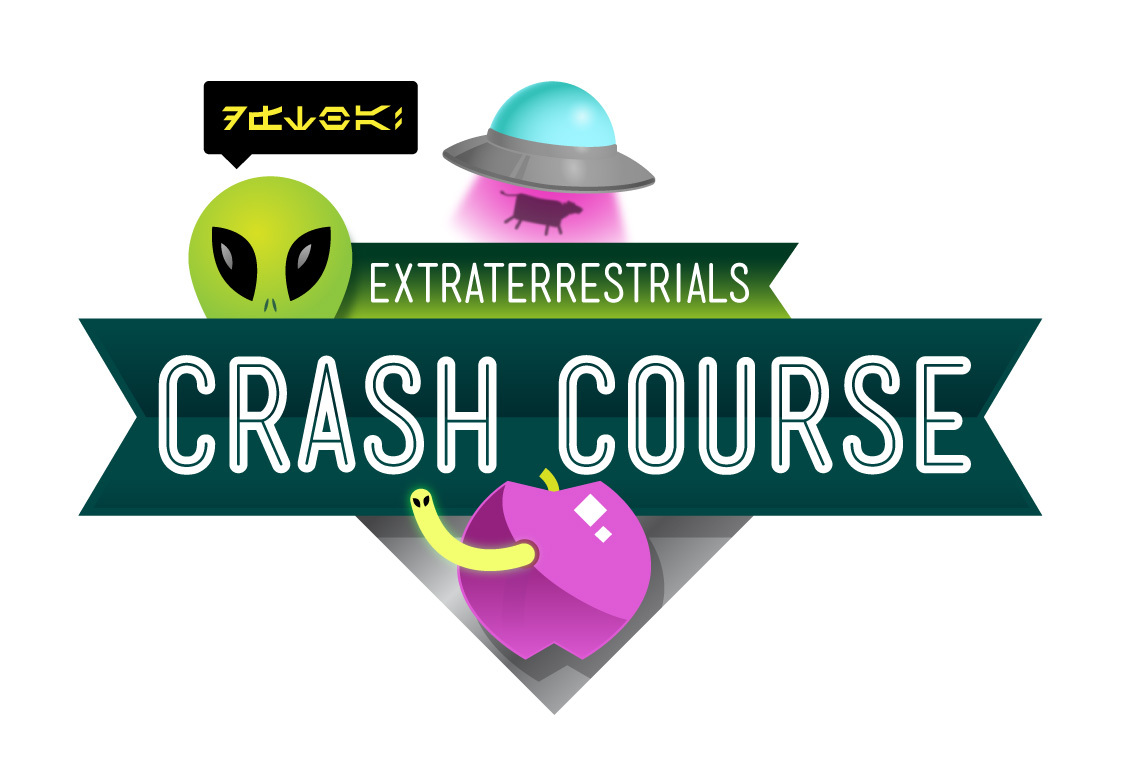 Crash Course Extraterrestrials series logo