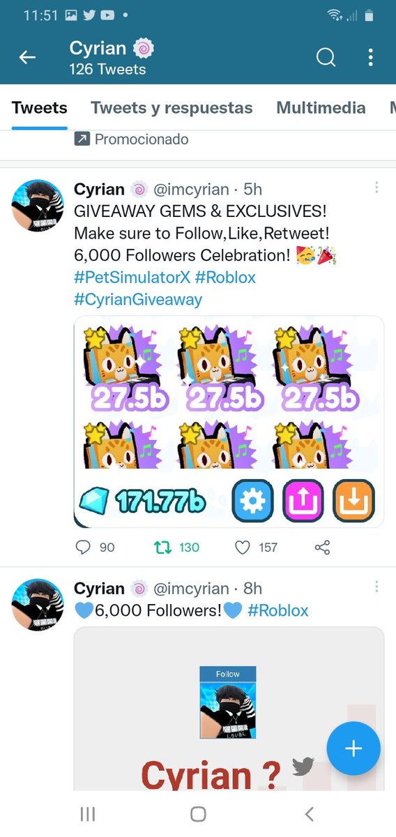 ChocoYYtT's tweet photo. @imcyrian Done my user is chocolatadaiu https://t.co/u6SOQrbQ99
