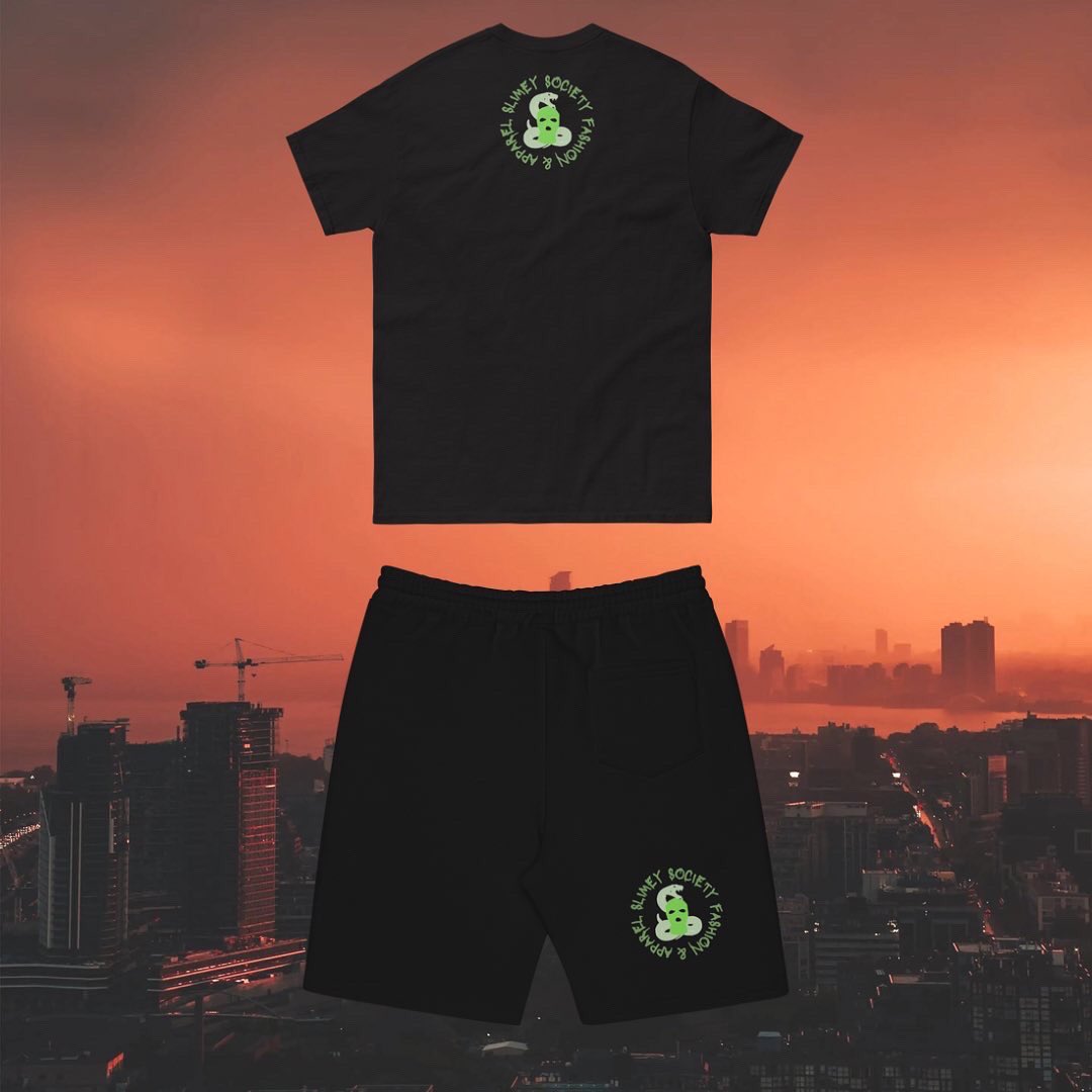 SlimeySociety's tweet photo. SLIMEY SPRING IS ALMOST HERE! 🐍🚨☘️ Would y’all cop one of our “Slimey Signs” outfits?! Let us know what y’all think. RT &amp; Tag your friends.
#spring #outdoor #streetwear #outdoors #AprilFoolsDay #AprilFools #TDOV2022 #fashionstyle #WillSmith https://t.co/u0t0JmhyVO