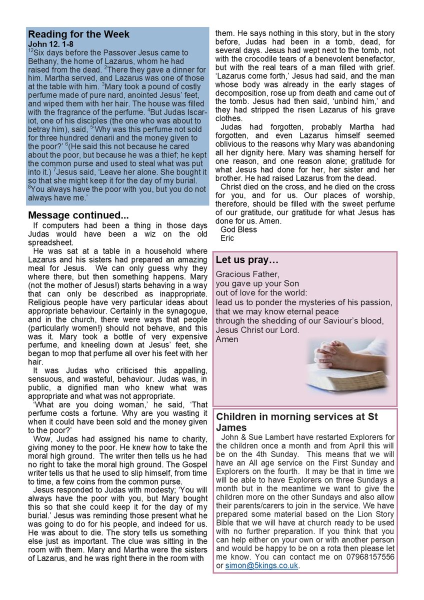 BiddenhamChurch's tweet image. Our service times are changing - see below for details.  Come and join us!