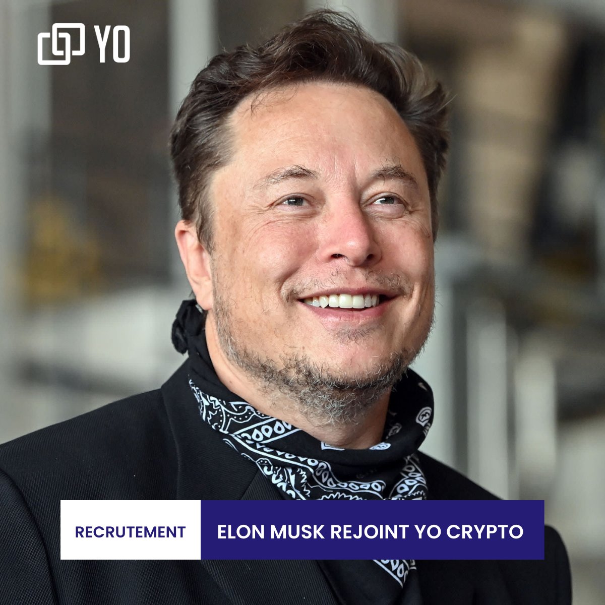 YoCrypto_shop's tweet photo. Welcome @elonmusk ! 🥳✌️
#ElonMusk #Tesla #recrutement https://t.co/HeNNHifTiw