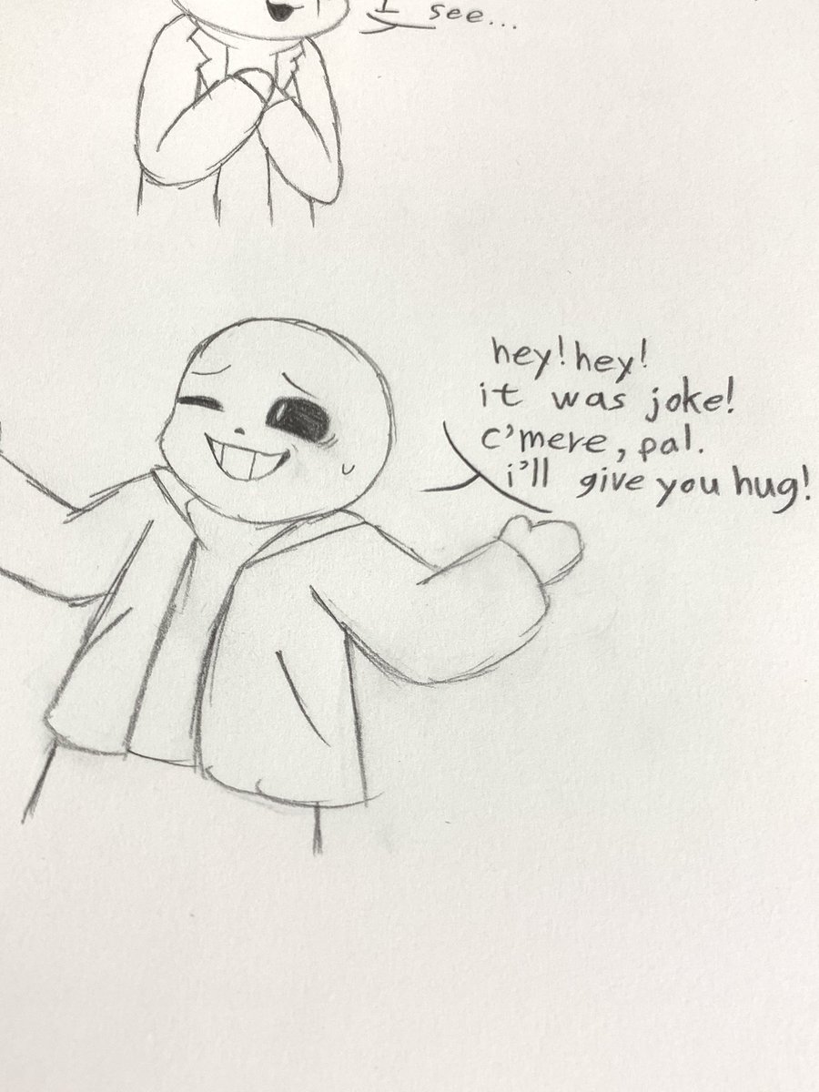 UvinLee's tweet photo. Happy April fools!! #undertale #sans #GASTER #AprilFoolsDay2022 #만우절기념 https://t.co/3VLFJQo8Pf