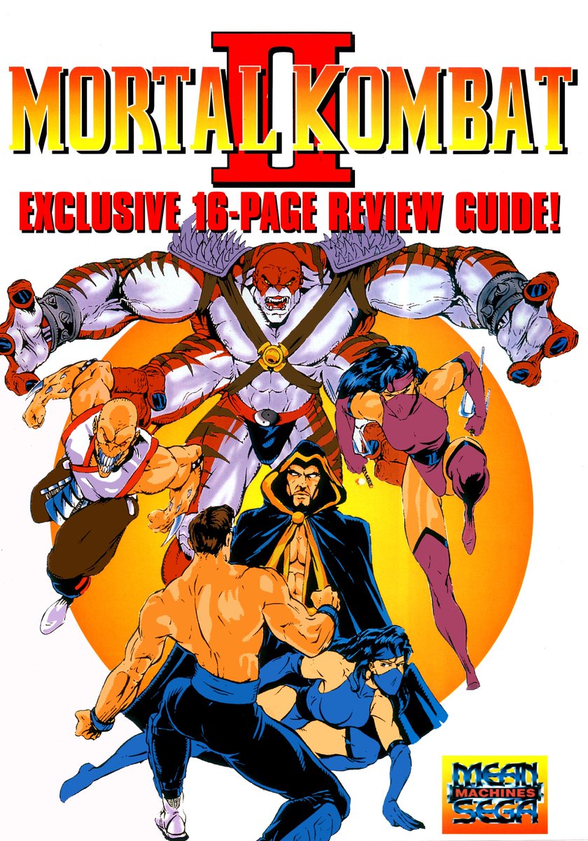 UnboxingRc's tweet photo. @LTDangerous @OoPAvgm Here's one here I join two pages together.
Mean Machines SEGA Magazine issue 23 FREE mini Guide book of Mortal Kombat II Review Guide! https://t.co/Nf8RxSz8Mz