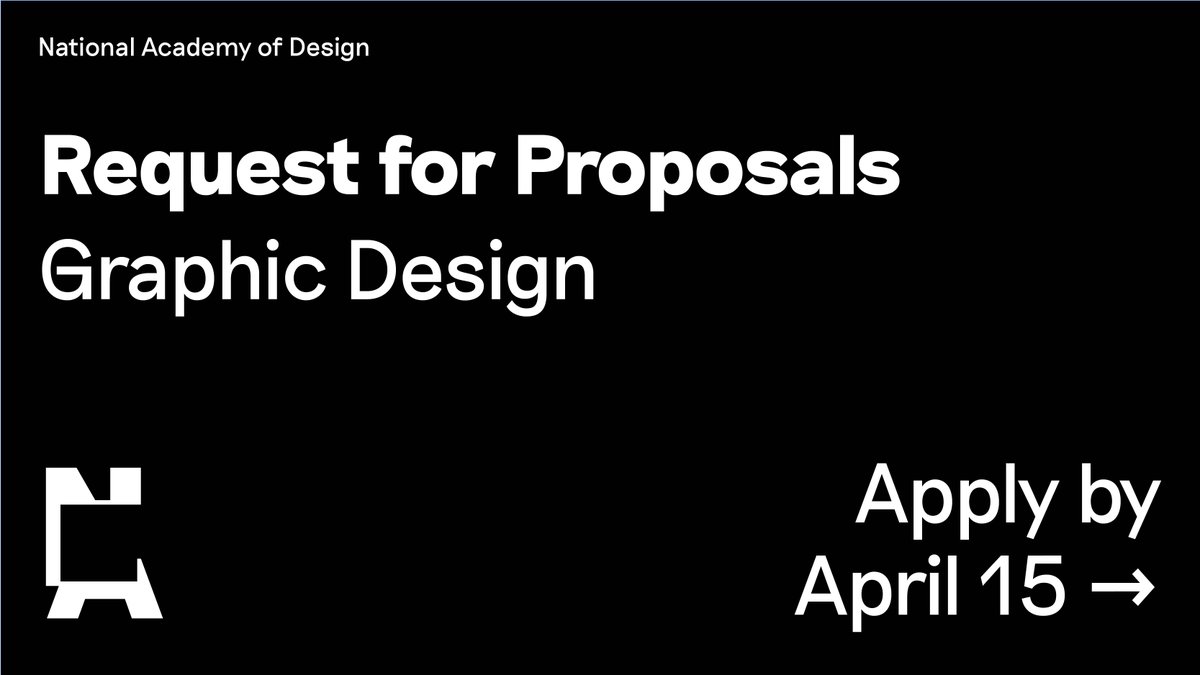 We're looking for a graphic designer! This is a part-time, long-term opportunity – freelancers and graphic design firms are welcome to apply.  

Apply now: nationalacademy.org/the-academy/ca…

#hiring #graphicdesign #rfp