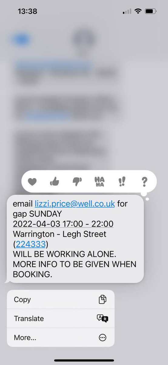 ResponsiblePha2's tweet photo. Totally shocked with how Locum’s are treated now. @wellpharmacy happy to leave a pharmacist ALONE on a WEEKEND for 5hrs. I’m lost for words #protectyourreg @the_pda @ChemistDruggist @TheGPhC @PharmacistCoop @ThePharmacyJou1 https://t.co/S1bDOTa6Du