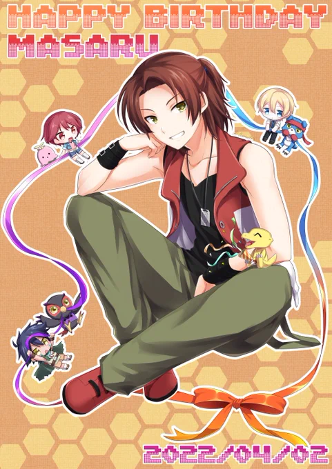 兄貴誕生日&デジモンセイバーズ16周年おめでとう!!!BOX待ってます
#大門大誕生祭2022 #デジモンセイバーズ16周年 