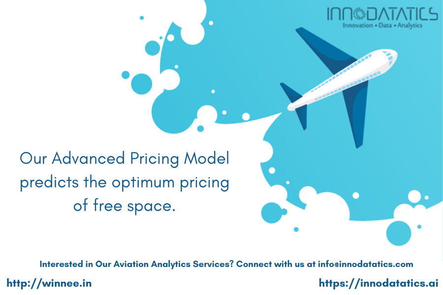 Our Advanced Pricing Model predicts the optimum pricing of free space.
https://t.co/i3EjLhuTEE
Interested in Our Aviation Analytics Services? Connect with us at info@innodatatics.com 

#advanced #pricing #model #aviation #analytics #services #flight #airplane https://t.co/BfD8FMqvR7