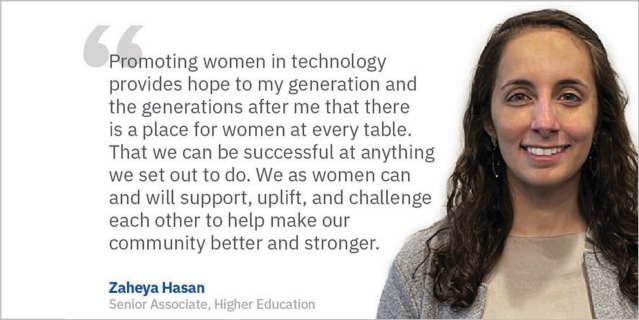 jeff_chaney's tweet image. #WomensHistoryMonth is a time to recognize the unique challenges women overcome every single day. Zaheya shares what the month means to her as a woman in tech and how she #breaksthebias with the support of her female colleagues. #IAmHuron bit.ly/388D2n1