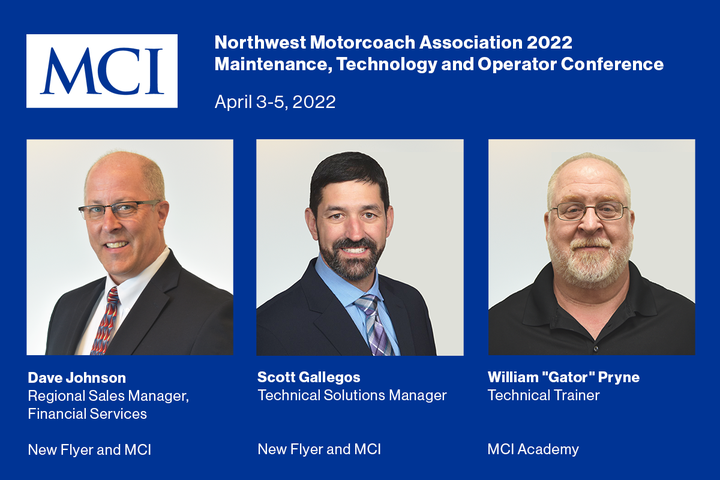 MCIcoach's tweet photo. MCI will speak at NWMA Conference!

MCI joins the Northwest Motorcoach Association’s 2022 Maintenance, Technology and Operator Conference happening April 3-5 in Seattle, Washington. Lean more at https://t.co/VdrYaYdjHN  

#MCIproud #MCIteam #motorcoach #NWMA https://t.co/VuVUAWcNnn