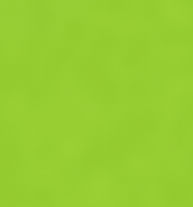 A bright green square, verging on neon