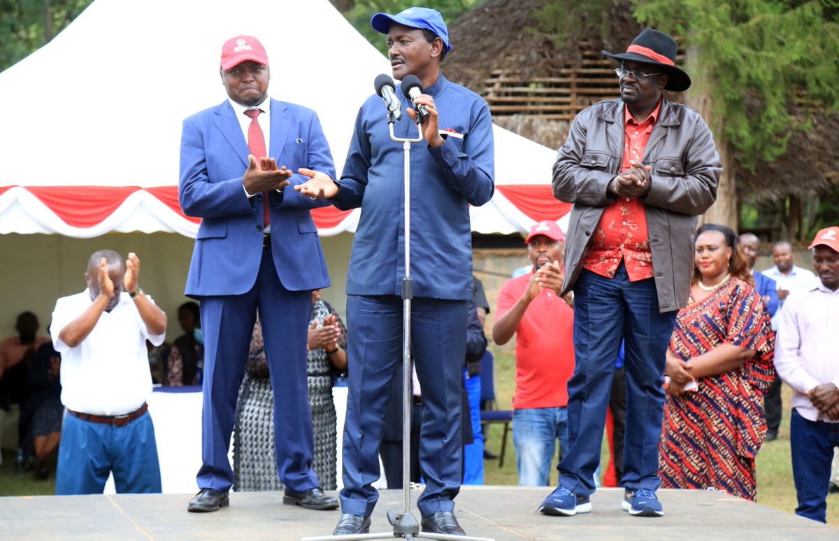 skmusyoka's tweet photo. I am very thankful for the really warm  reception I received from the Jubilee Party delegates drawn from the six Wards of Gatanga constituency, Murang'a County at the Blue Post Hotel. 
It was a great conversation with the grassroots leaders as we gear towards the General Election https://t.co/WZQMz87ccC