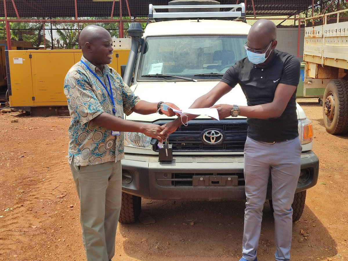IOMSouthSudan's tweet photo. To support social cohesion and promote early recovery efforts in Yei, Lainya, Morobo, and Kajo-Keji counties, @IOMSouthSudan handed over 3 vehicles and 10 motorbikes to its consortium members @CEPO, Finn Church Aid, @SpedpS, &amp; Whitaker Peace and Development Organization. 
#RSRTF https://t.co/d234BPIpKi