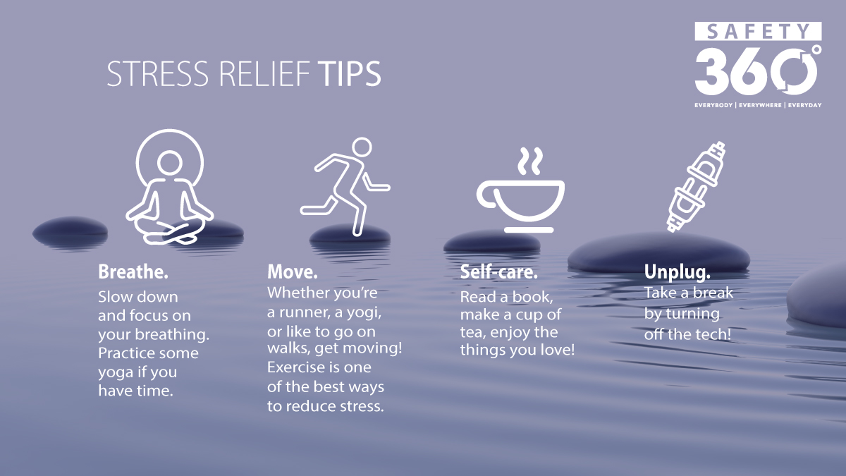 StructureTone's tweet photo. It's #StressAwarenessMonth, and we hope these tips help you refocus on your mental well-being as we make a conscious effort to support one another. #WeBuildHealthierLives #MentalHealthMatters https://t.co/LCK9fF9cZr