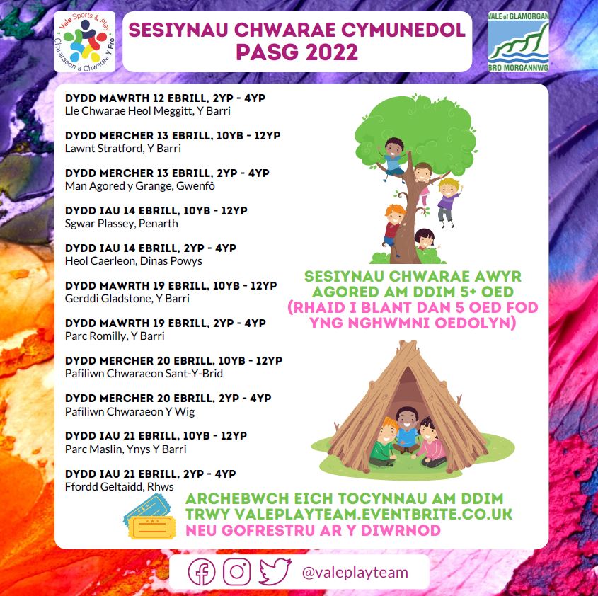 Vale Play Development || Datblygu Chwarae y Fro tweet media