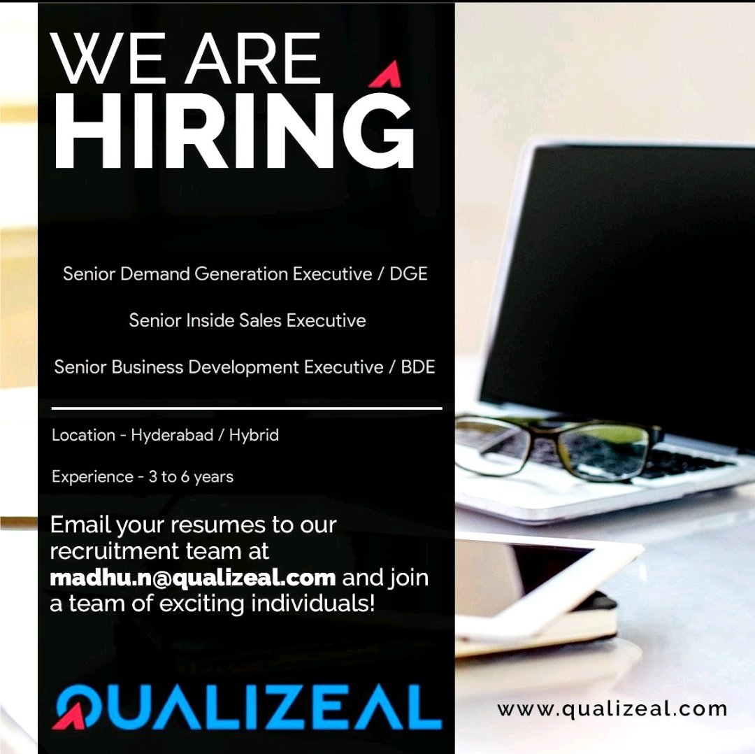 LaxRon3's tweet photo. #Qualizeal #hiring #BDE #DGE s for #NorthAmerica market... https://t.co/Gxj3Kp8fCW