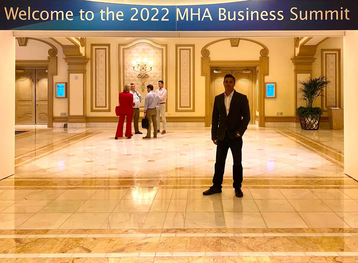 We're here at the 2022 MHA Business Summit! 

Great to hear <a href="/MHAIncUS/">MHA</a> President Diane Koontz speaking on the importance of single source of truth and validated rosters using #blockchain technology, like Chronicled, in #healthcare. #MHABizSummit