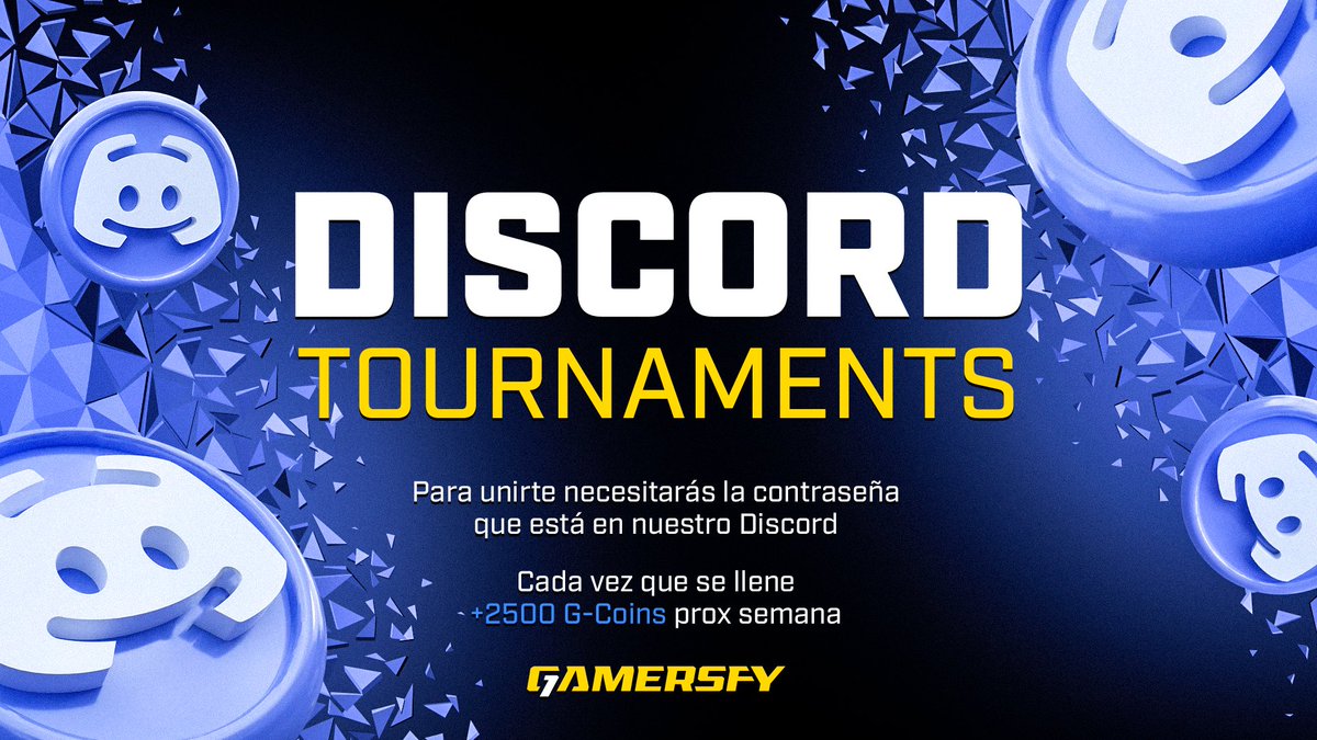🏆 DISCORD TOURNAMENTS 🏆

A partir de ahora cada vez que se llene el TORNEO de los DOMINGOS que tiene +500 plazas. 

Aumentaremos en 25€ el PREMIO del próximo torneo de #ClashRoyale.🤯

Este domingo 75€ y si se llena el próximo serán 100€ y así sucesivamente. 🤑🤑🤑