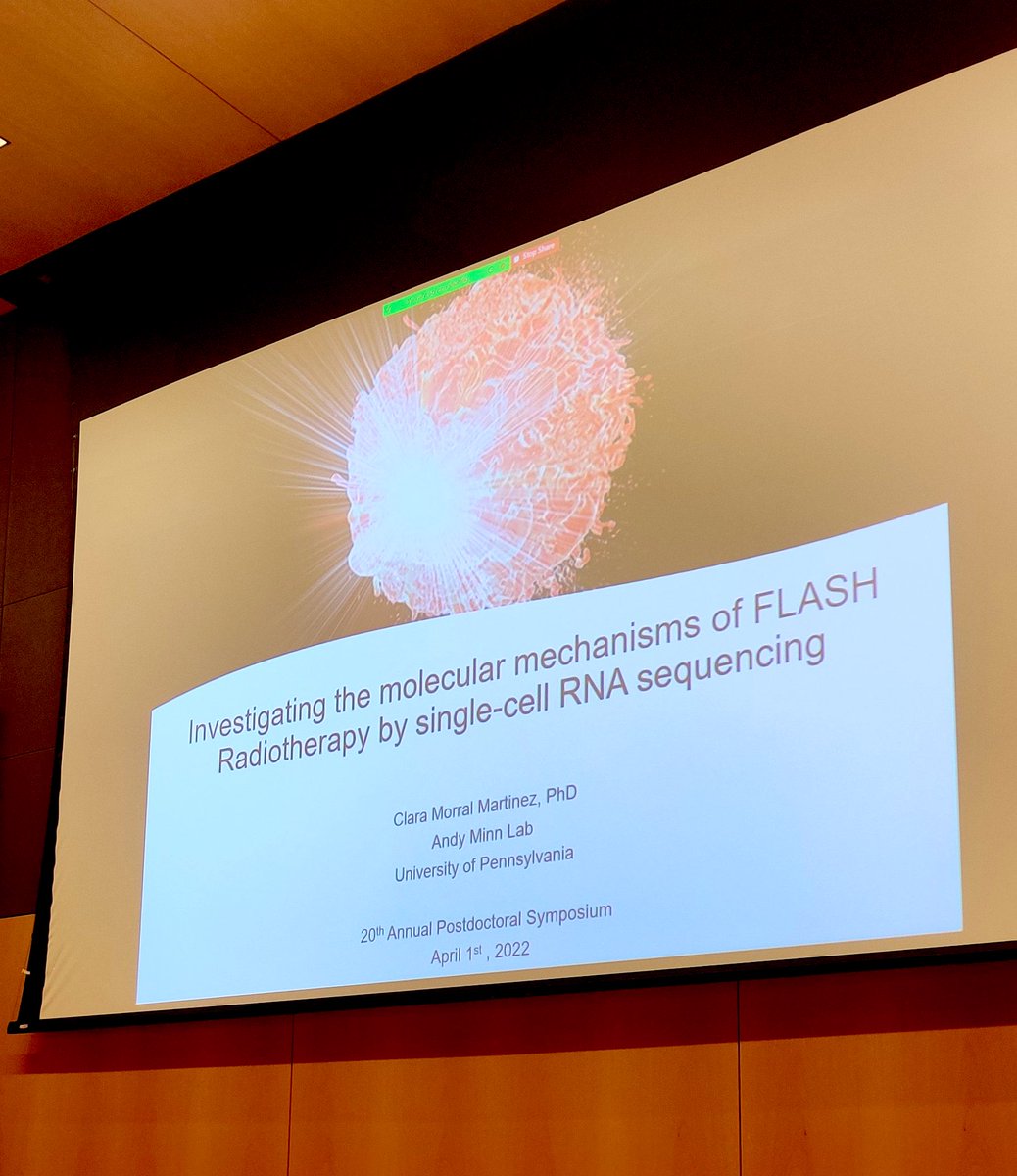 clara_morral's tweet photo. Honored to present my work today at the 20th Anual Postdoctoral Symposium! Feels so good to be back to in-person meetings! @UpennBPC @PennMedicine https://t.co/Gnm5EvQ0sg