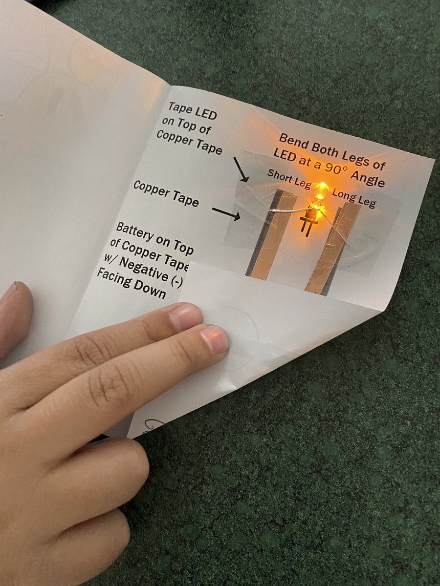 beth_frantz's tweet photo. 4th graders @HowellTwpArdena are sparking their creativity by making paper circuits in media! @PFlaherty10 https://t.co/76aksITONy