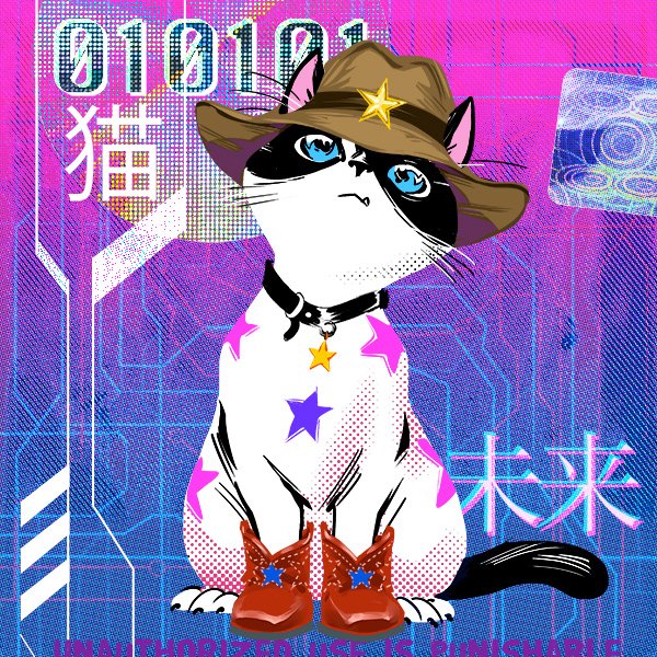 FutureKittyNFT's tweet image. Yeeeeeeeeeeeeehaw! Happy Friday everyone! 😻
Here is the "Dutton" Future Kitty. Any #YellowstoneTV or #1883 fans?
#nft #nfts #nftcollection #nftcollections #nftdrop #nftdrops #NFTGiveaway #nftgiveaways #nftproject #nftprojects #nftart #nftartist #nftcollector #nftcollectors
