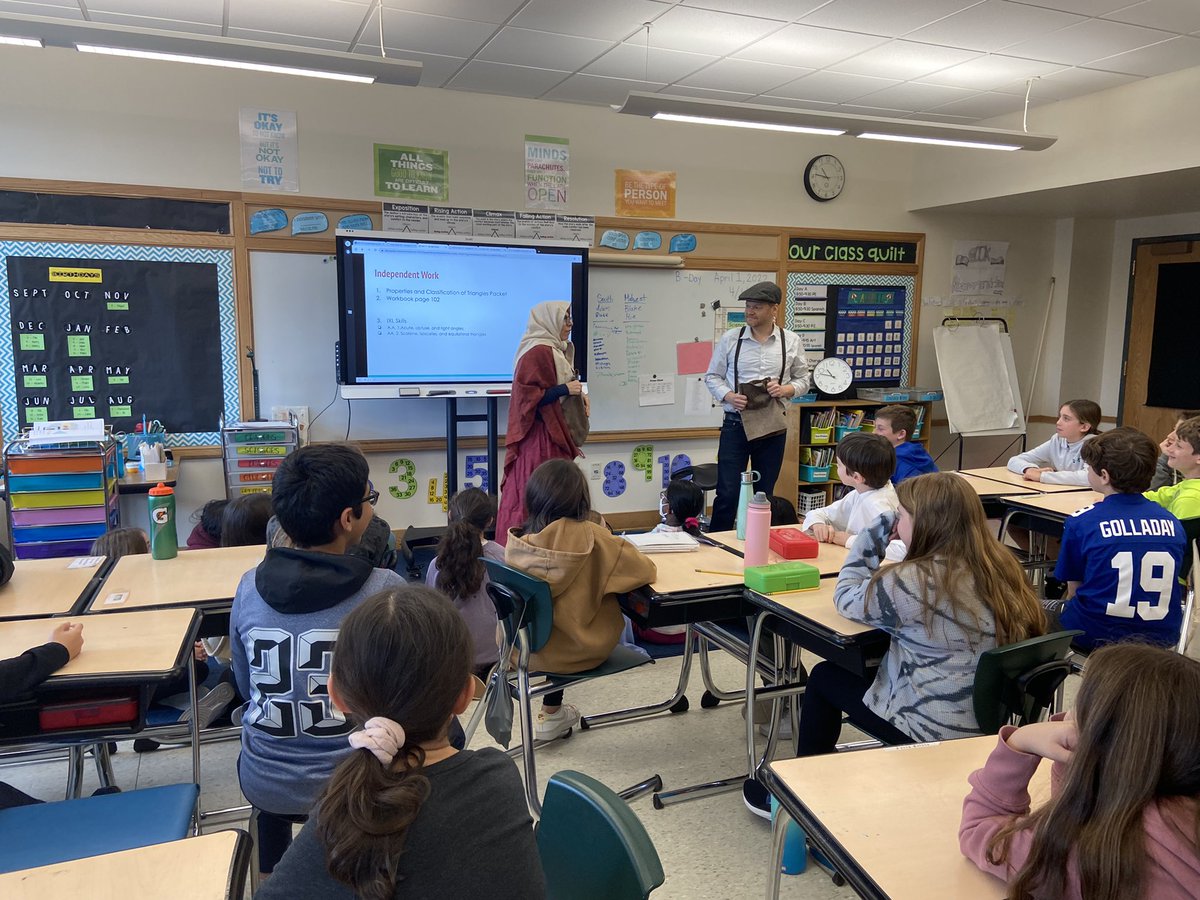 QRGeraghty's tweet photo. We kicked off our Immigration Unit with special visitors!  @QRGega @qrliebowitz #qrspride https://t.co/a0EwsDMfT7