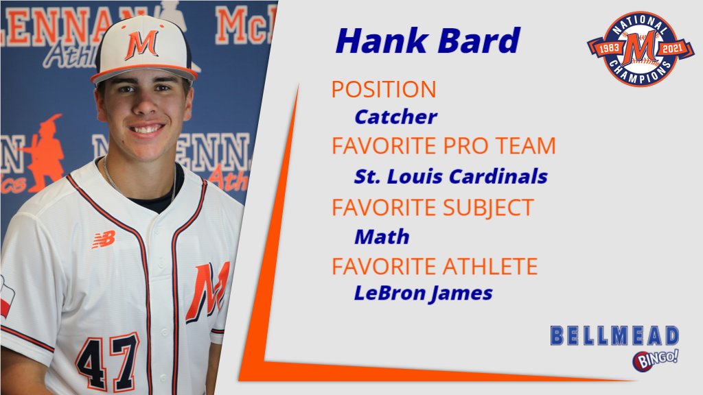 McLennanSports's tweet photo. Meet Hank Bard! https://t.co/pCoA6UKCrW