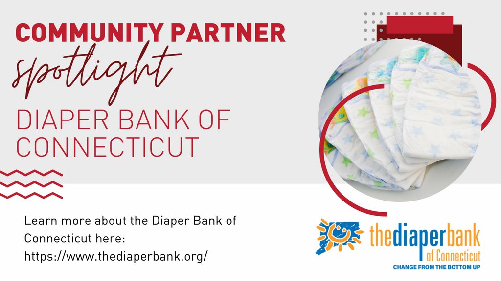 JLGNH's tweet photo. Today our #CommunityPartnerSpotlight is @thediaperbankct. The Diaper Bank of CT helps the local community by providing diapers, period supplies, incontinence products, and other basic health needs to families throughout CT. https://t.co/MVJD8avxpG