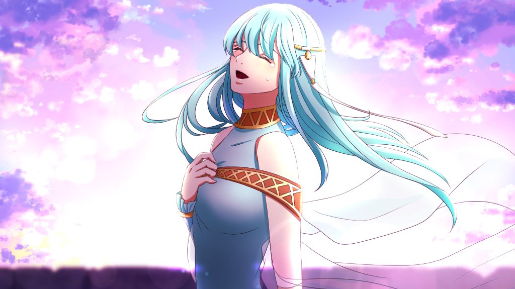 ニニアンと支援S
“私…今、とても幸せです……”

#ファイアーエムブレム
#ニニアン
#風花雪月
#FireEmblem