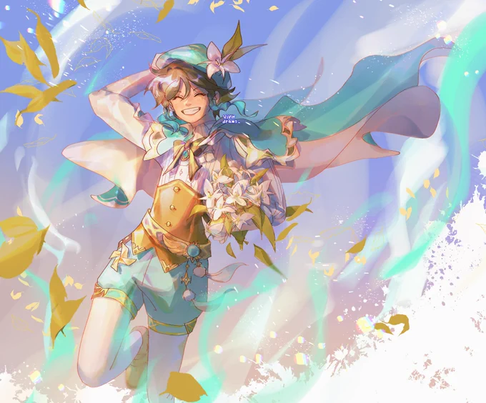 🍃🍃 #venti #genshinimpact #原神 