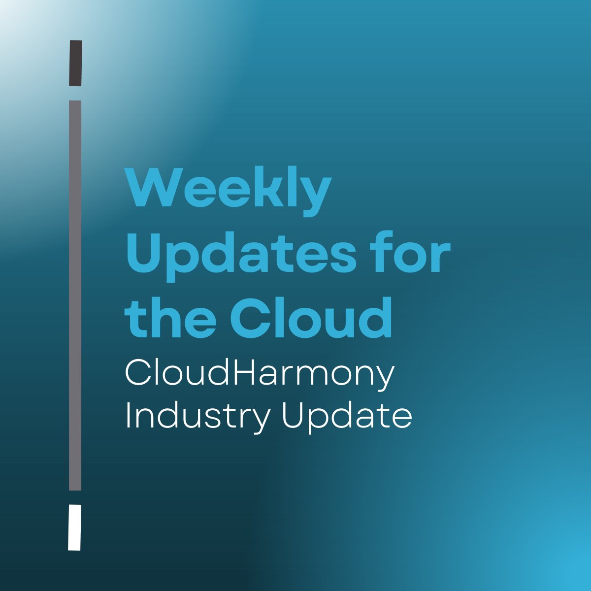 cloudharmony's tweet photo. There have been quite a few updates in regards to all things #Cloud over the past few weeks. We’re charting all the latest updates on our blog - from #Amazon, #Microsoft and more. See what’s been happening throughout the industry here: https://t.co/4yfqwW9Uei. https://t.co/pxZjGQgU9O