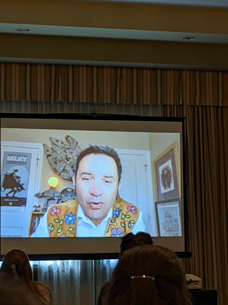 KathyConroy1's tweet photo. Start of the #AALT conference with Richard Van Camp as the keynote.
#libraries #professionaldevelopment https://t.co/Vs3afYnL9O