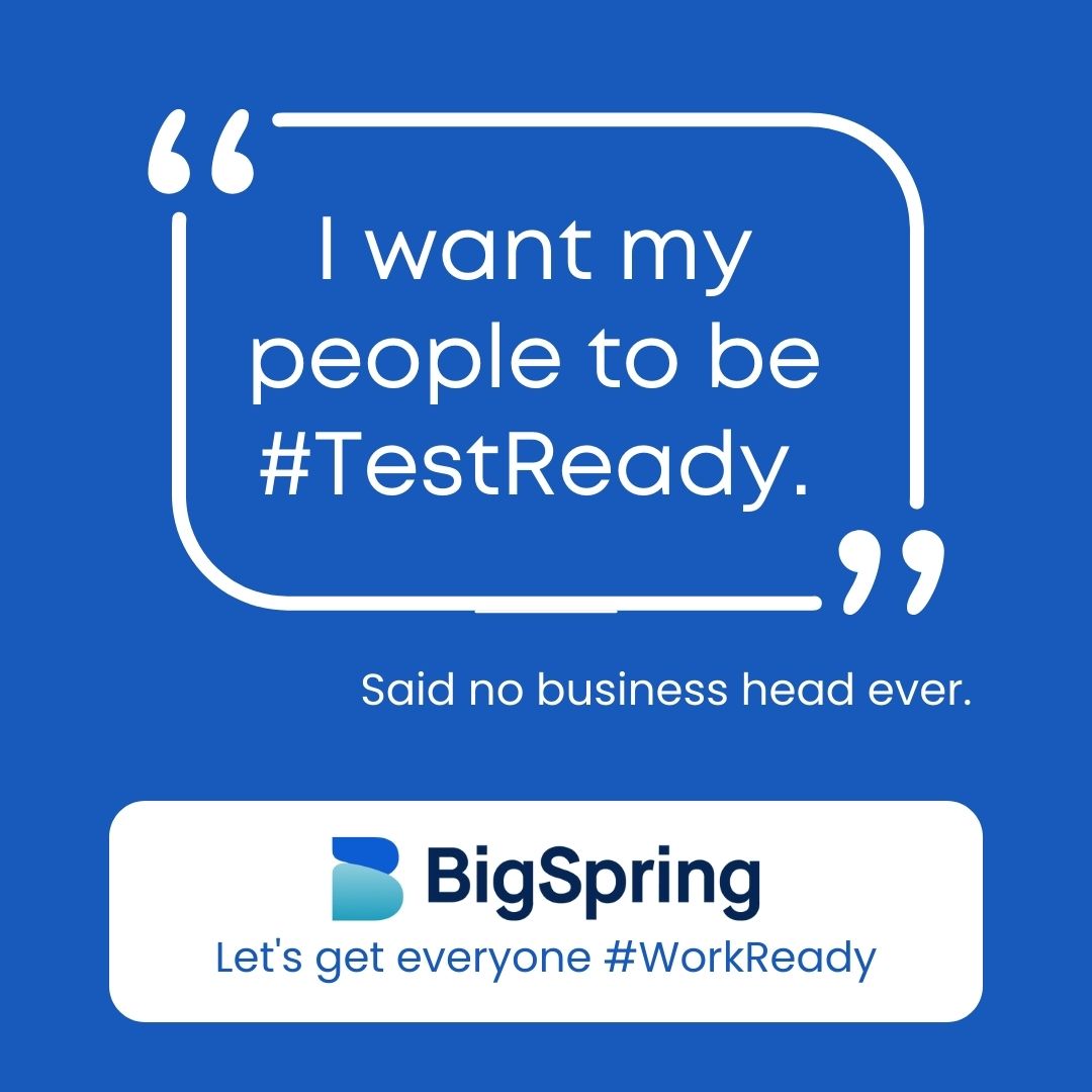 bigspringai's tweet photo. Read that more closely. 🧐
Happy #AprilFools Day from BigSpring The #WorkReadiness platform that focuses on “Can they do the job” vs Hours or Test Scores. https://t.co/gKCK8YkMcY