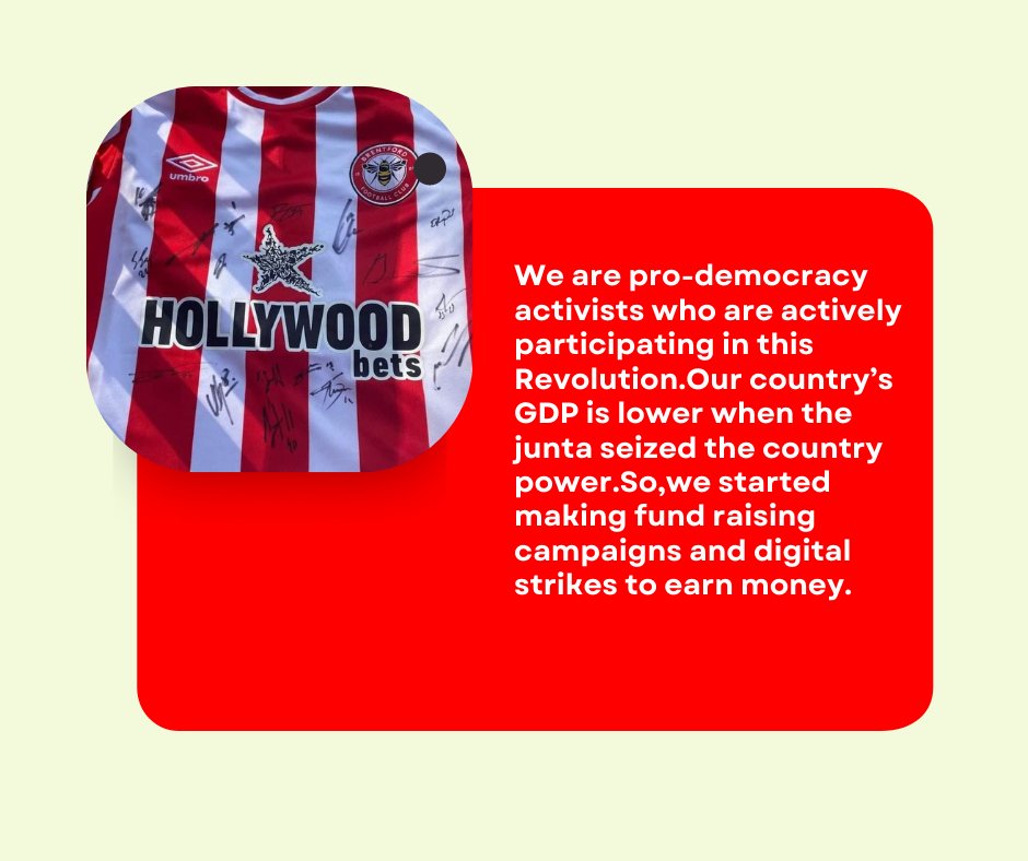 FFFanssss's tweet photo. We appeal footballers and football fans to help Myanmar People.Junta suppress news and we are living in the darkest https://t.co/11CDuok4Iq can donate money by watching live football matches. 
#HelpMyanmarDigitalStrike 
https://t.co/zhypvV7svq https://t.co/2yxRFifr0v