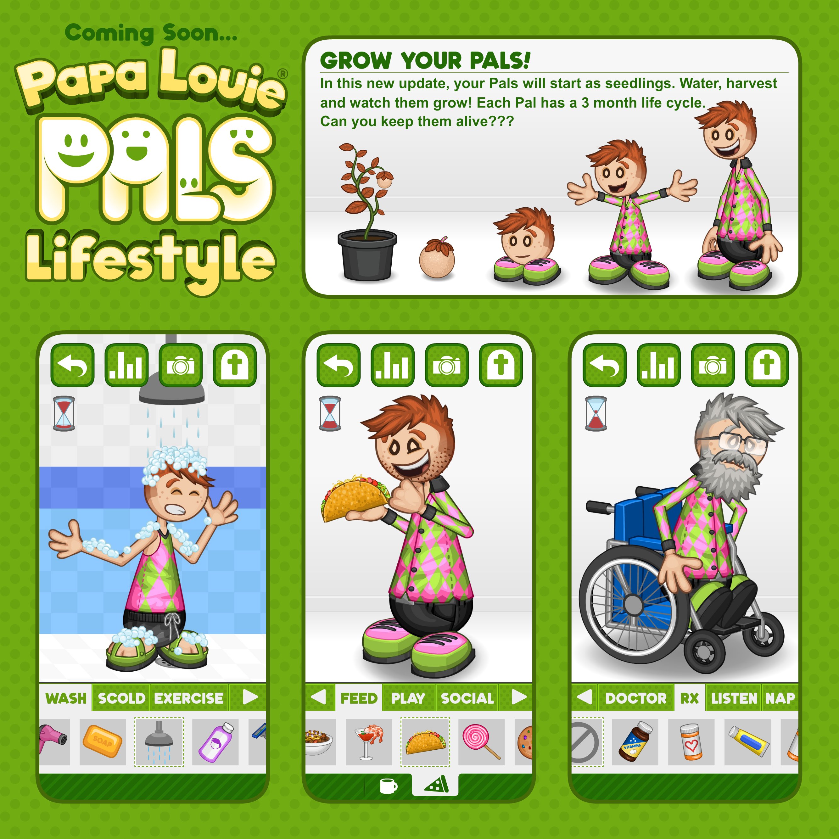 Just 1 more day until Papa Louie Pals! - Flipline Studios