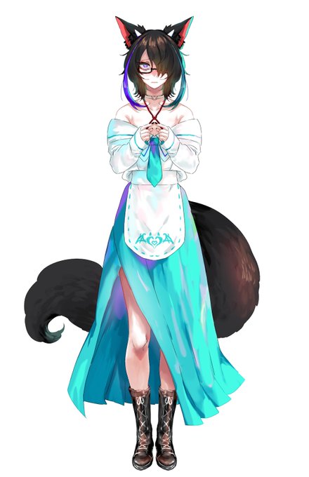 エイプリルフールのためだけに描いた餅乃宮 黒茶ちゃんだよ
🍵ちゃんの逆っぽい感じの見た目にしました https://t.co/e8IjEJbmyw